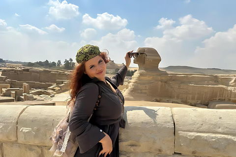 Hurghada to Cairo: Pyramids & Museum for First-Time Visitors Option 2 - The Grand Egyptian Museum (GEM) and Giza Pyramids