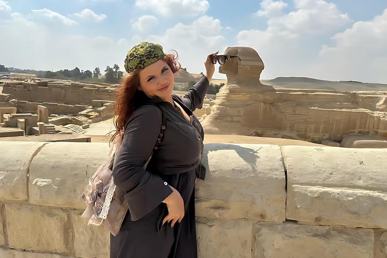 Hurghada to Cairo: Pyramids & Museum for First-Time Visitors Option 2 - The Grand Egyptian Museum (GEM) and Giza Pyramids