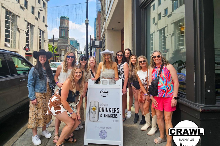 Nashville: Drinkers & Thinkers Pub Crawl