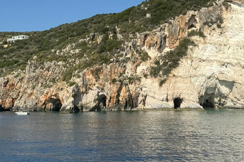 Shipwreck cruise, Blue Caves cruise, Xigia Beach, 3 stops
