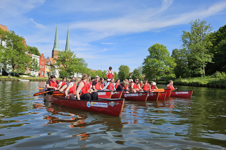 Lübeck's old town: explore and circumnavigate by canoe on your own