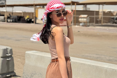 Desert Safari Qatar Camel Sandbording sunrise/sunset tour