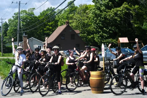 Québec - Visite guidée de l'Île d'Orléans en vélo électrique (25miles)