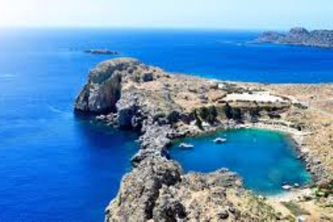 Rhodes: Boat Trip to Lindos, Anthony Quinn Bay, & Tsambika