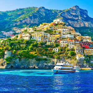 Rome: Amalfi Coast and Positano Day Trip with Coastal Cruise