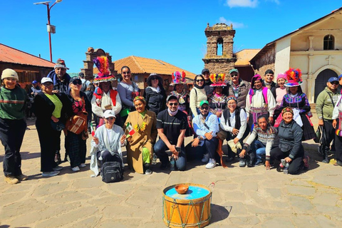 From Arequipa: Bus to Puno and Uros-Taquile Day Tour from Arequipa: Bus to Puno and 1-day tour to Uros-Taquile