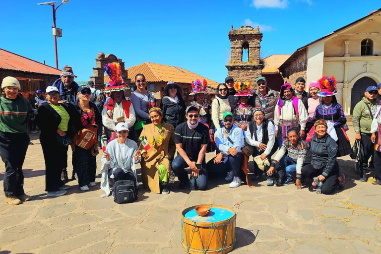 From Arequipa: Bus to Puno and Uros-Taquile Day Tour from Arequipa: Bus to Puno and 1-day tour to Uros-Taquile