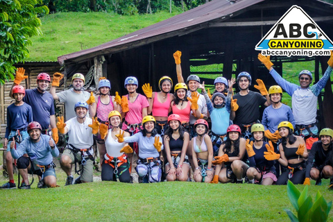 From La Fortuna: Canyoning & Rappelling Waterfalls in Arenal