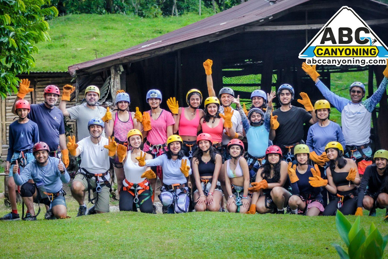 From La Fortuna: Canyoning & Rappelling Waterfalls in Arenal