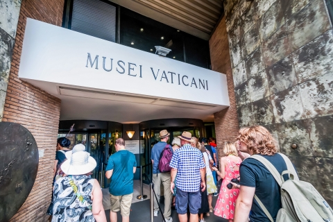 Museos Vaticanos y Capilla Sixtina: tour sin colasTour de tarde en francés