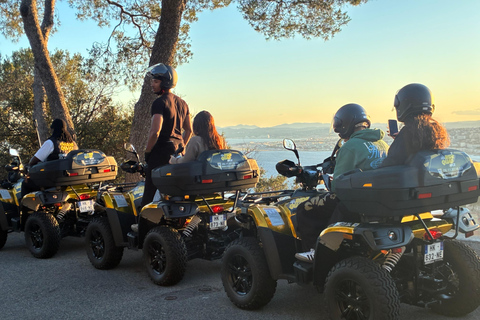 Nice by Quad: Electric quad bike adventure with exclusive views Nice: Quiet Electric Quad Bike with Exclusive Views