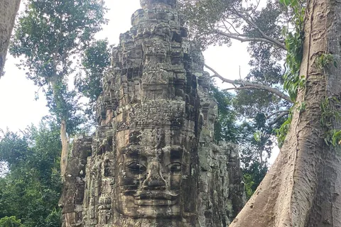 Siem Reap: Tour do Grande Círculo O pôr do sol na colina de Bakeang e guia de turismo