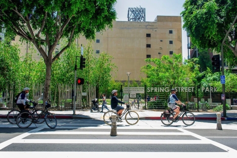 Los Angeles: Wycieczka rowerowa po zabytkowych śródmieściach