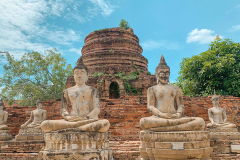 Från Bangkok: Fantastiska AyuttthayaFrån Bangkok: Privat tur till Ayuttthaya historiska stad