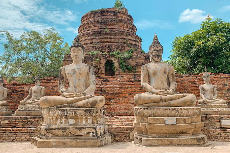 Från Bangkok: Fantastiska AyuttthayaFrån Bangkok: Privat tur till Ayuttthaya historiska stad