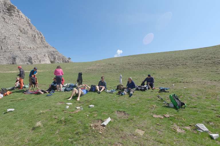 Tour guidato al lago del drago del monte Tymfi