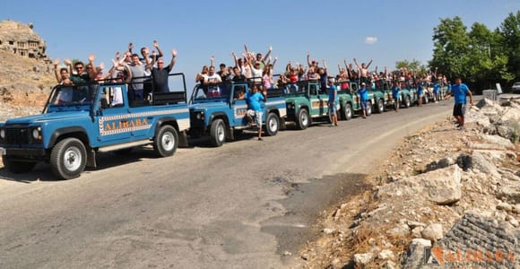 Fethiye: Tlos, Water Fight & Mud Bath, Rafting and Lunch