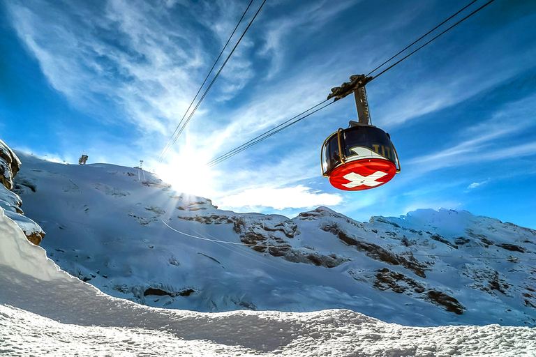 Vanuit Luzern: Titlis halve dag tour - Eeuwige sneeuw & gletsjerVanuit Luzern: Titlis-tour van een halve dag - Eeuwige sneeuw en gletsjer