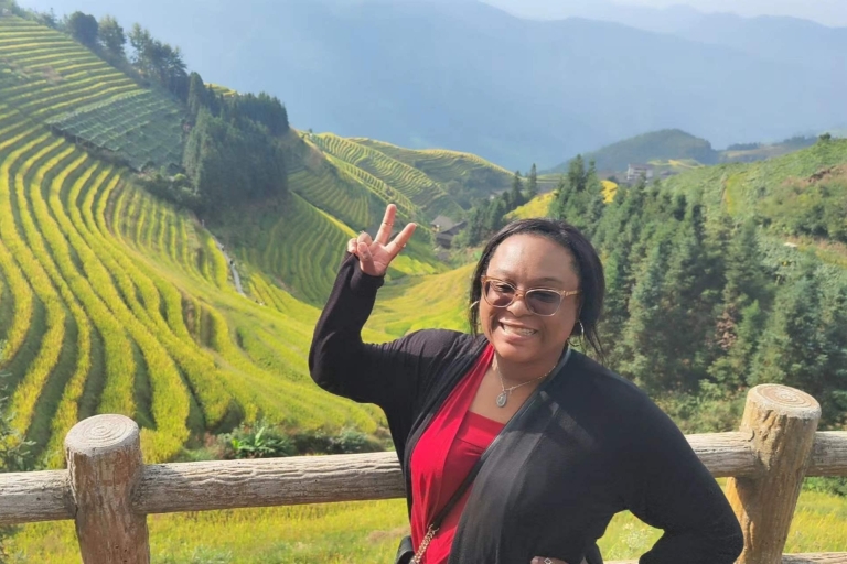 Tarasy Rice Longji: całodniowa, prywatna wycieczka z GuilinAutobus w obie strony w Ping'an Village