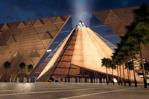 Audio-Guided Exploration: Grand Egyptian Museum & Pyramids