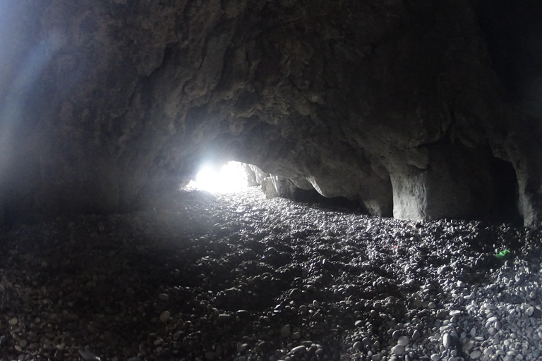 Do porto de Faliraki: Passeio de lancha rápida com mergulho com snorkel e cavernas