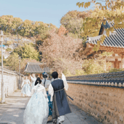 Depuis Séoul : village Hanok de Jeonju avec expérience Hanbok