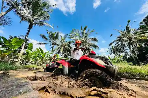 Ubud: Gorilla Face ATV Quad Bike Adventure with Lunch