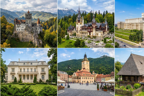 -20% Combo Tours Bucharest Highlights & Transylvania Castles 1st-Day Peles, Dracula Castles & 2nd Bucharest Parliament