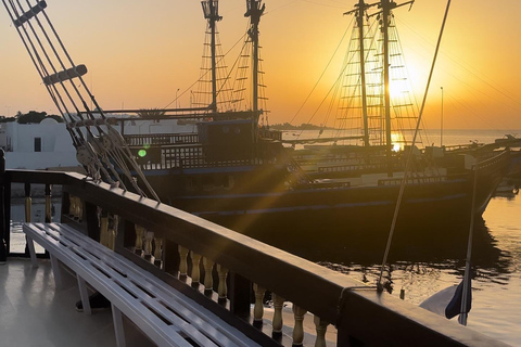 Djerba: Piratenschiff-Kreuzfahrt zur Flamingo-Insel mit Mittagessen