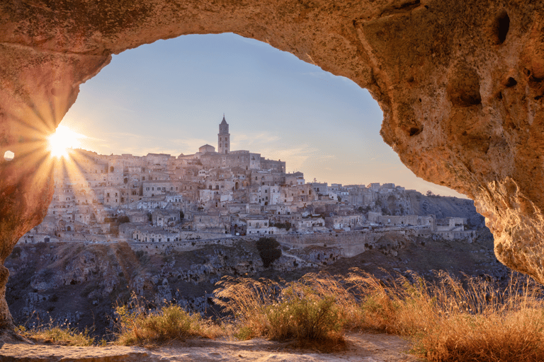 From Bari: Excursion to Matera by Bus Matera Tour: DEPARTURE at 12:40 PM with Guides