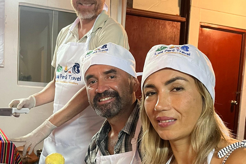 利马 - 米拉弗洛雷斯：秘鲁烹饪课程、皮斯科酸酒与热带水果利马 - 米拉弗洛雷斯：秘鲁烹饪课程、皮斯科酸酒和热带水果