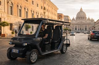 Rome ELITE: Private Golf Cart Bespoke Experience mit Abholung und Rücktransfer