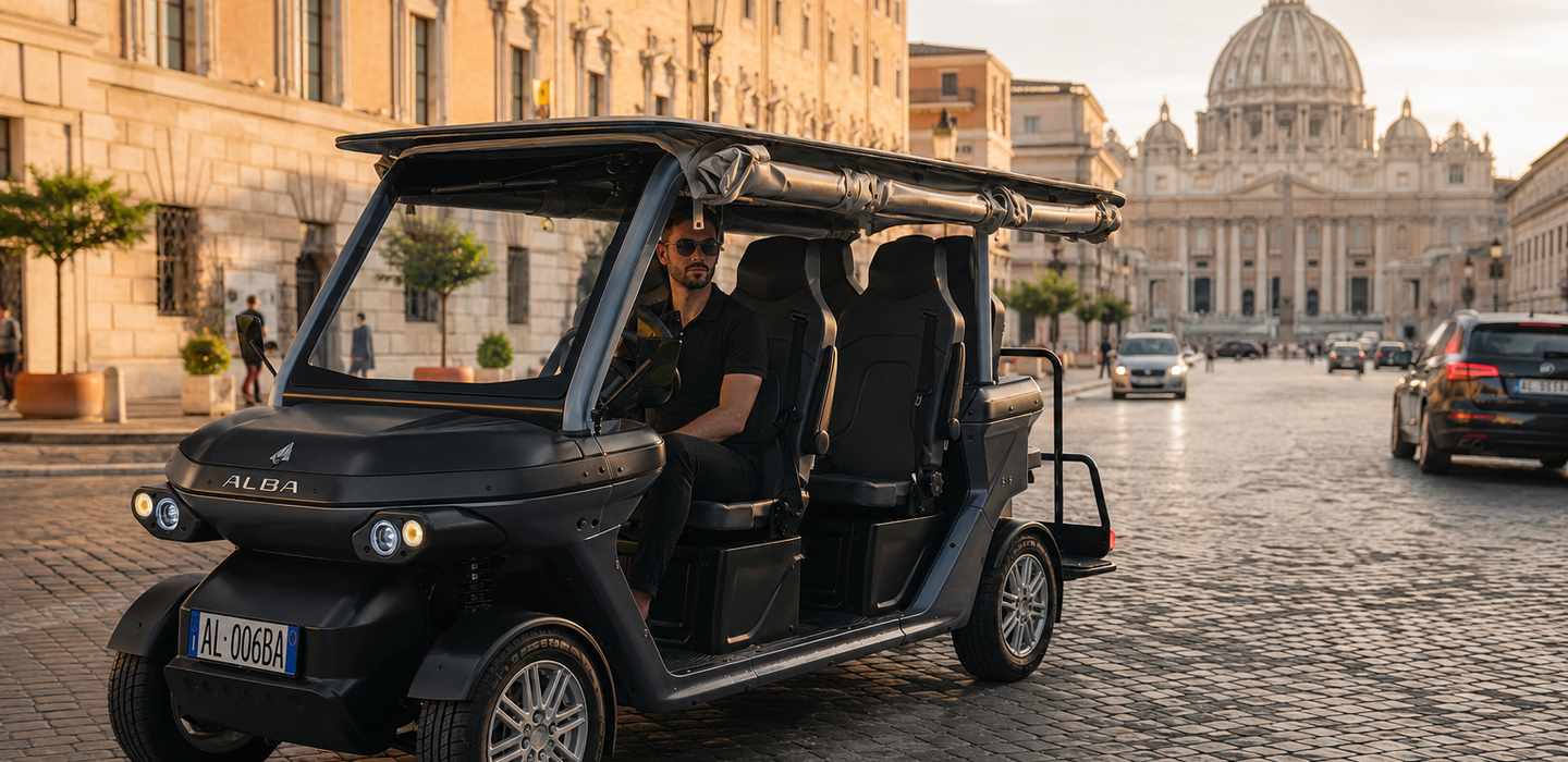 Rome ELITE: Private Golf Cart Bespoke Experience mit Abholung und Rücktransfer Rome ELITE: Private Golf Cart Bespoke Experience mit Abholung und Rücktransfer