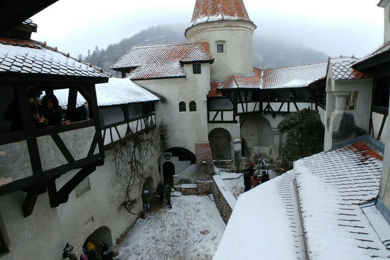 Day Trip to Bran Dracula's Castle and Peles Castle Option for private tour