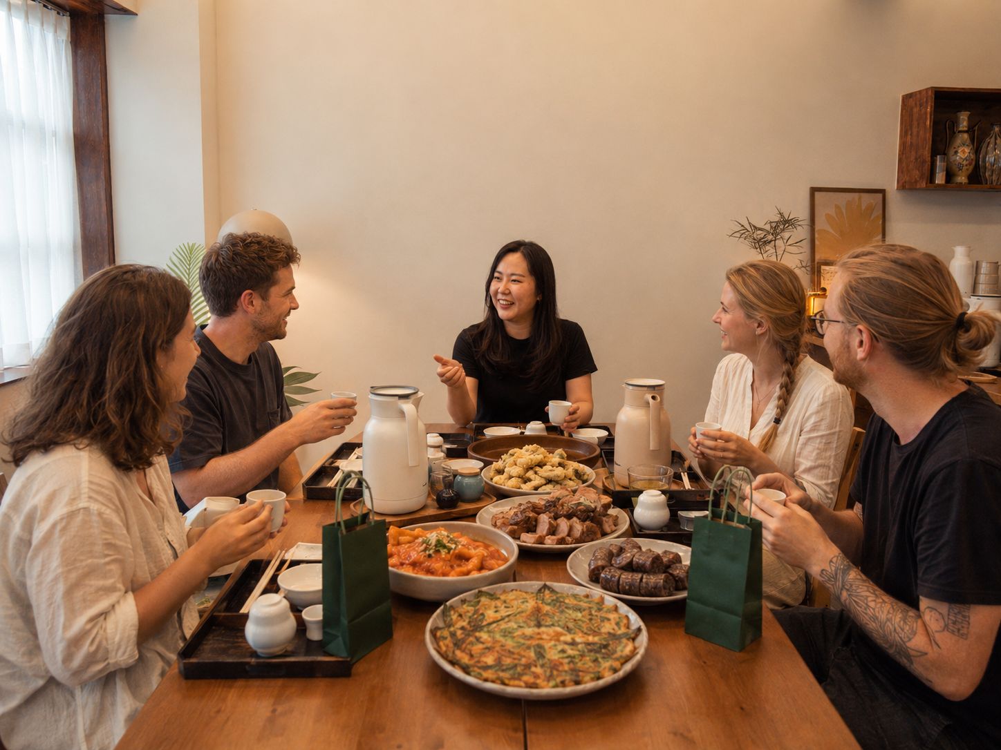 Gyeongju: Markt-Foodtour mit Makgeolli-Verkostung