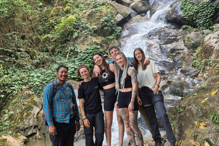 Chiang Rai: 2-Day Jungle Trek only walk with Waterfall