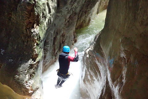 Bauges Massif: Canyoning at the Devil's Bridge