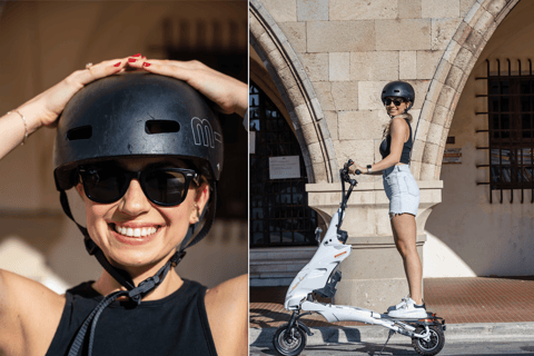 Rhodes: Explore the New and Medieval City on Trikkes Rhodes: Explore the Medieval City and Moat on Trikkes