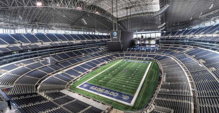Dallas Cowboys AT&T Stadium Vintage Football Print