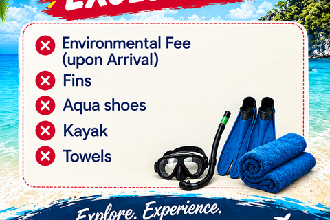 Coron: Calauit Safari & Black Island Private Tour with Lunch