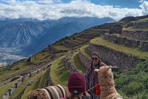 From Cusco: Sacred Valley Llama Walk & Local Family Visit