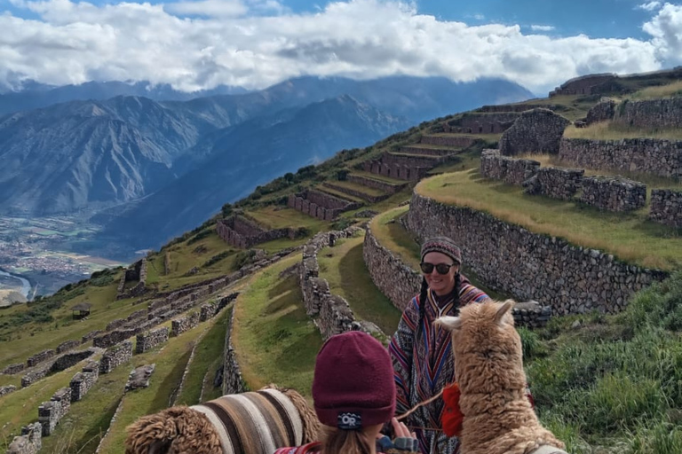 From Cusco: Sacred Valley Llama Walk & Local Family Visit