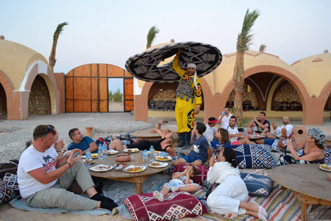 Hurghada : Safari en quad et buggy avec dîner et spectacle