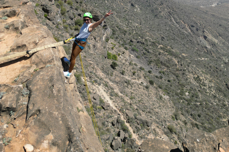 Salalah: Jabal Samhan Abseiling and Hiking Adventure
