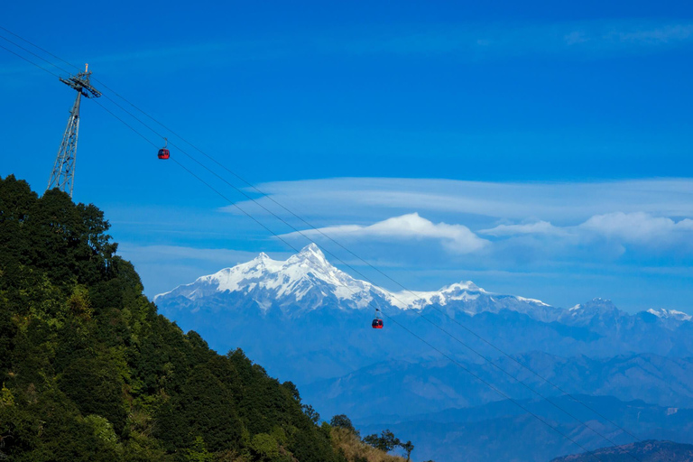 Kathmandu: Teleférico de Chandragiri e passeio ao Templo dos MacacosKatmandu: passeio de teleférico Chandragiri