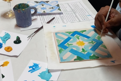 Workshop TegelschilderenWorkshop de Pintura de Azulejo Português