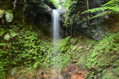 Advocaat Stephen Wandeling met waterval en grottentocht