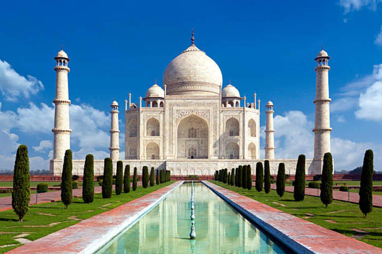 Agra: Tour dell&#039;alba del Taj Mahal con guidaPrenotazione della sola guida turistica