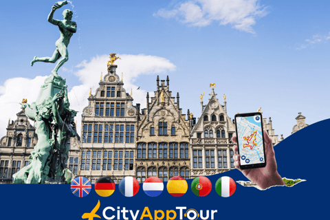 Antwerp in 1 Day: Walking Tour with Digital Guide Group Ticket (3-6 persons)