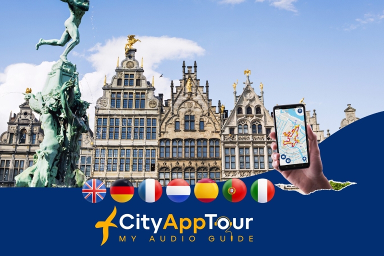 Antwerp Center: Self-guided city tour with audio guide Antwerp Center: Self-guided city walk with audio guide